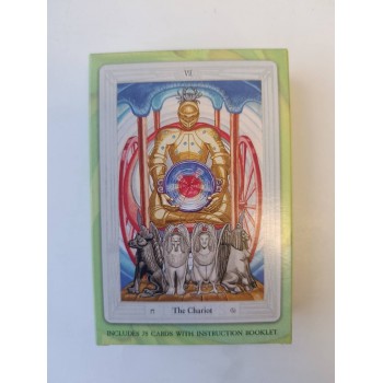 Kosmetinis defektas Crowley Thoth Large Taro kortos US Games Systems